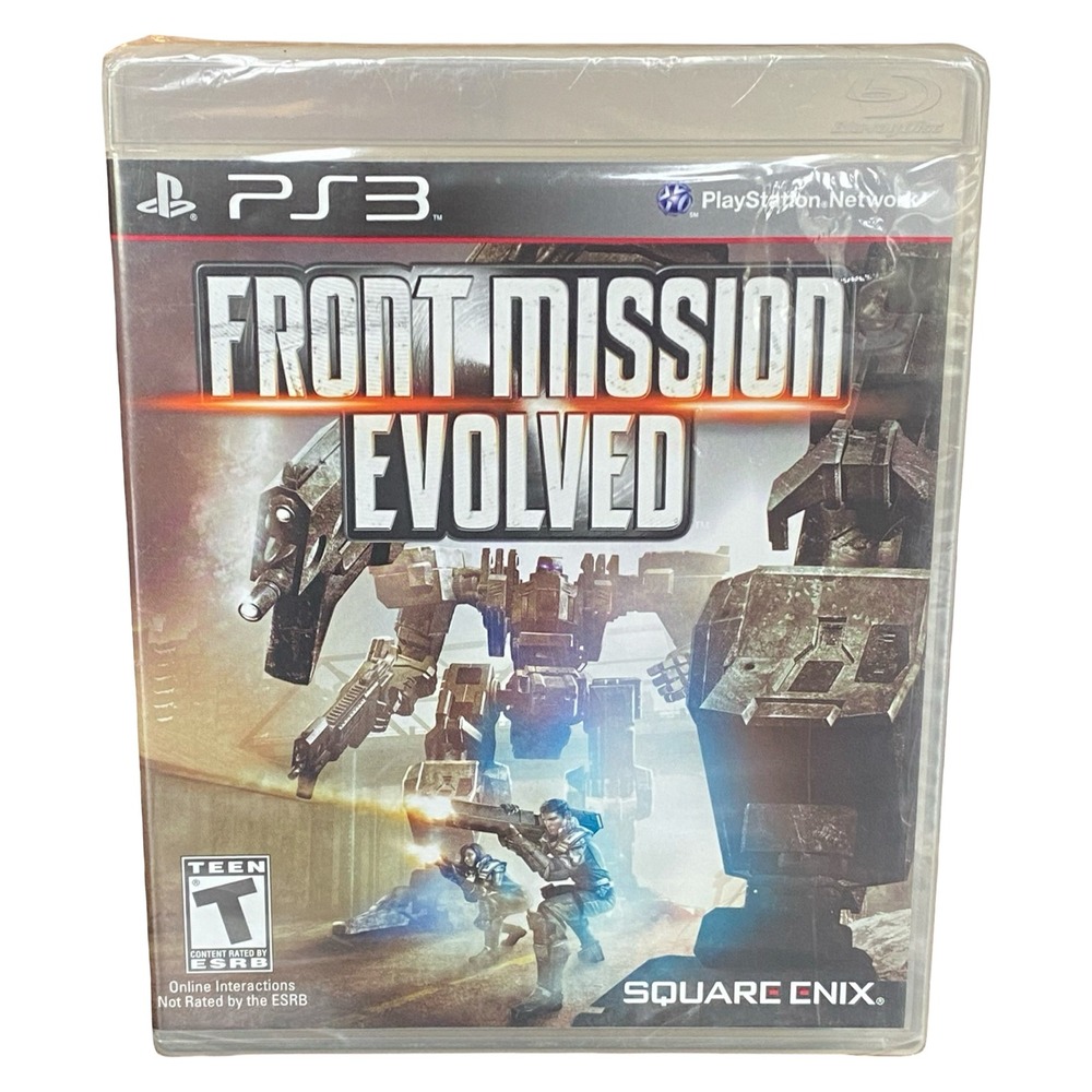 Front Mission Evolved Sony PlayStation 3 PS3 Square Enix New Sealed BLUS-30514
